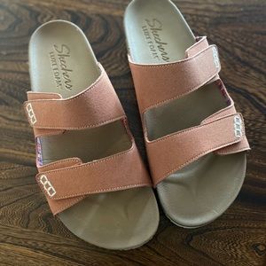 Skechers Luxe Foam Slip Ons